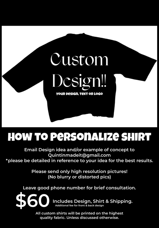 Customize your own Design!